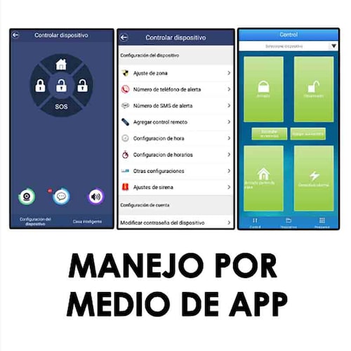 Kit Alarma Wifi Gsm Inalambrica Bateria App Casa Negocio Sms