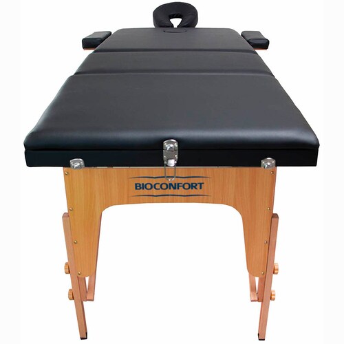 Cama De Masaje Premium Camilla Spa Portatil Reclinable Incluye Estuche Sabana Accesorios Nanofort