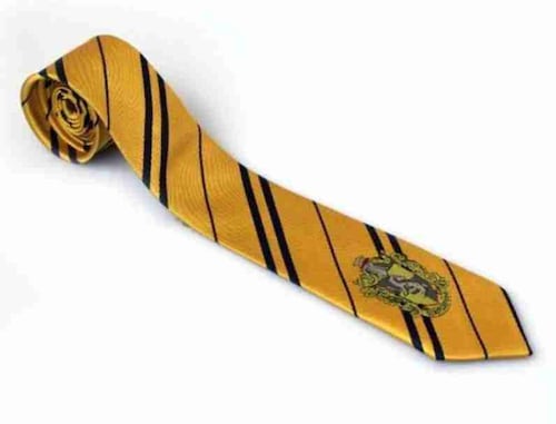 Corbata Harry Potter Disfraz Gryffindor, Ravenclaw, Slytherin, Hufflepuff Hogwarts 