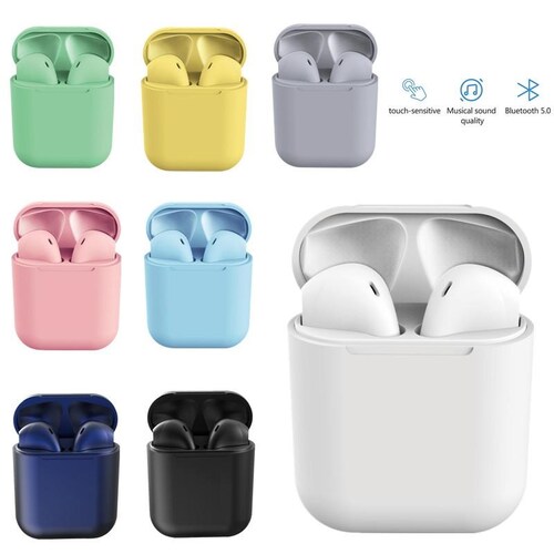 Audifonos bluetooth  macarons colors  Audio high definition Gadgets & fun