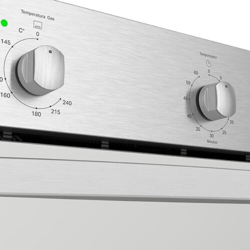 Horno de Gas Empotrable de 80 cms Whirlpool WOA301S.
