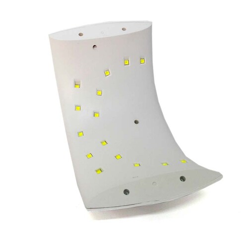 LÃ¡mpara de uÃ±as mediana Sun 9x 24 w blanca