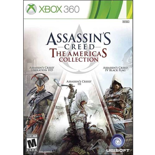 Xbox 360 Juego Assassin's Creed The Americas Collection 3x1