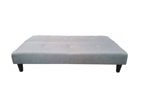 SOFA CAMA ECCO CURRY GRIS ESPACIO MUEBLES  (ENTREGA UNICAMENTE EN CDMX Y AREA METROPOLITANA)