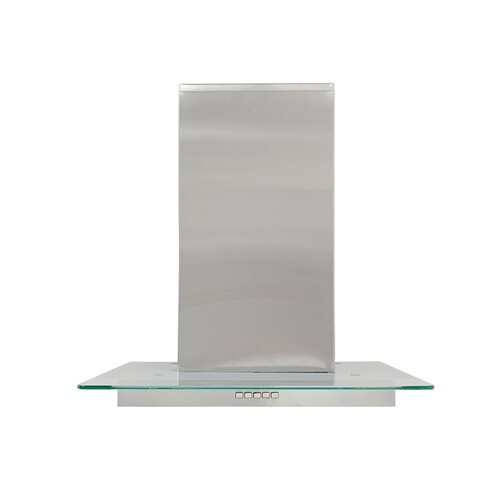 Campana Decorativa Pared de Cocina IHD Modelo CH Miami 60 cm Acero Inoxidable Cristal Plano