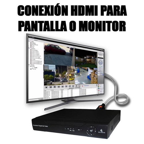 Kit Cctv 2 Megapixeles 8 Camaras Ip Nvr Alta Resolucion