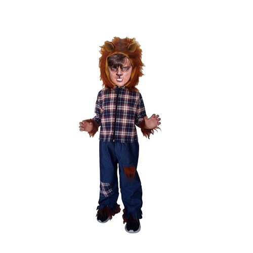 Disfraz de Halloween Lobito Bebé Hombre Lobo Terror Niño - DISFRACES TuDi