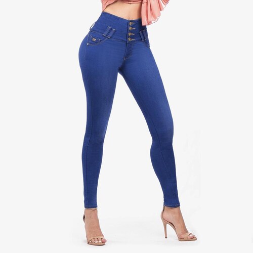 Comfy Jeans Ciclon Paquete 3 pzas Negro Azul Claro y Medio Mediano