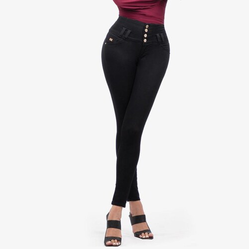 Comfy Jeans Ciclon Paquete 3 pzas Negro Azul Claro y Medio Mediano