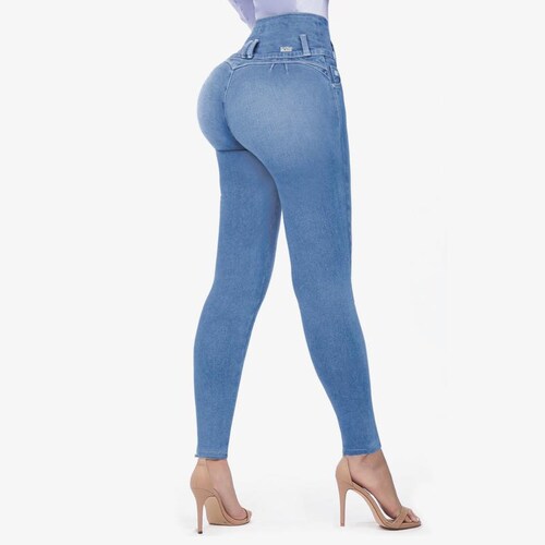 Comfy Jeans Ciclon Paquete 3 pzas Negro Azul Claro y Medio Mediano