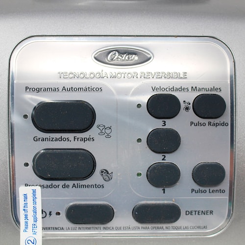 Licuadora Reversible 3 Velocidades Vaso de Vidrio Plata Oster BRLY07-S00-013