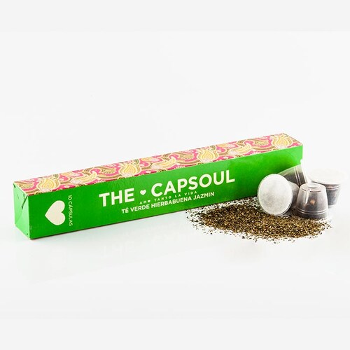 Cápsulas Té Verde Hierbabuena Jazmín