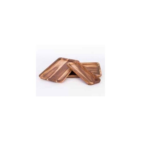 Juego De 3 Charolas Madera - Kessa.