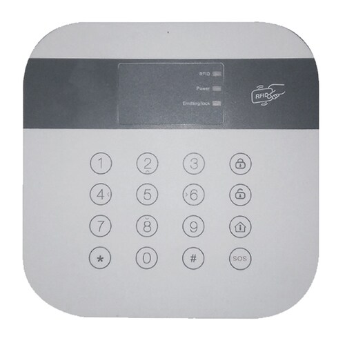 Teclado Inalambrico Y Lector De Tarjetas Rfid