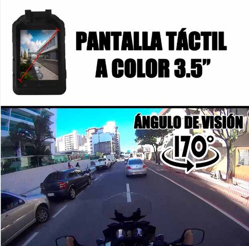 Body Cam Conexion 4g Bluetooth Gps Wifi Pantalla Tactil Ptt