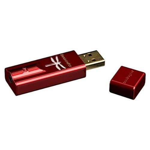Convertidor de Audio Digital AUDIOQUEST DRAGON FLY RED Rojo USB DAC