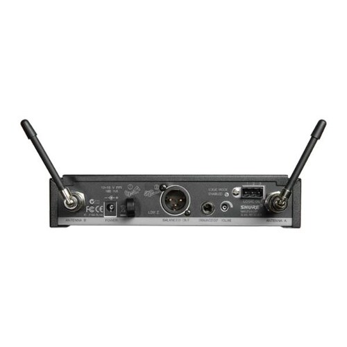 Receptor de diversidad SHURE SLX4 Antenas de 1/4 de Onda Salidas XLR