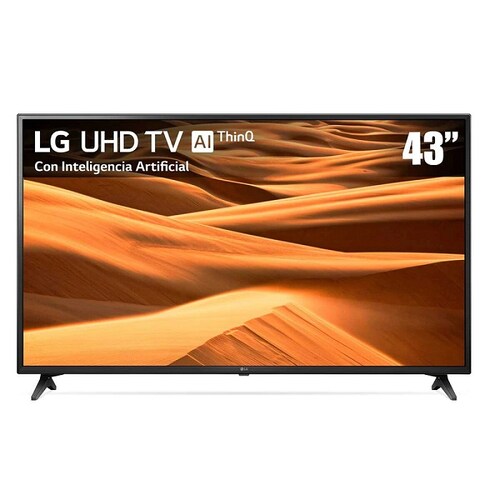 Pantalla Led LG 43UM7310PUA  4K 43" Smart TV Inteligencia Artificial