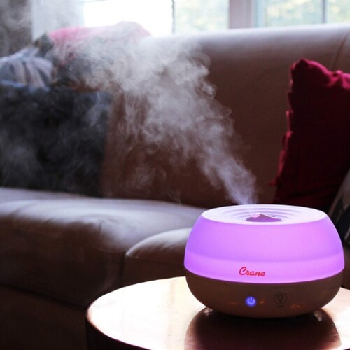 Humidificador Y Difusor De Aroma Blanco Modelo Personal Marca CRANE 