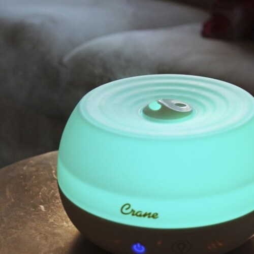 Humidificador Y Difusor De Aroma Blanco Modelo Personal Marca CRANE 