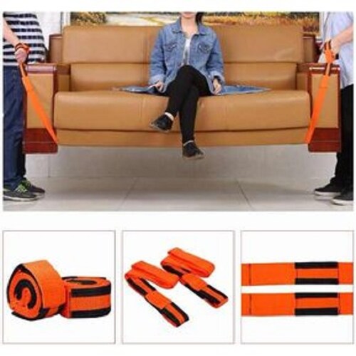 Forearm Forklift Correas Para Levantar  Mover Mueble Color Rojo