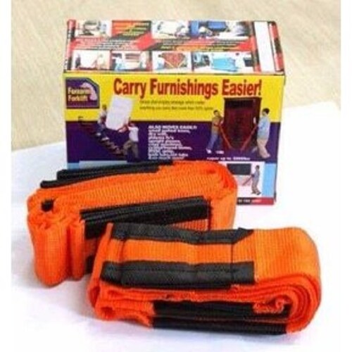 Forearm Forklift Correas Para Levantar  Mover Mueble Color Rojo