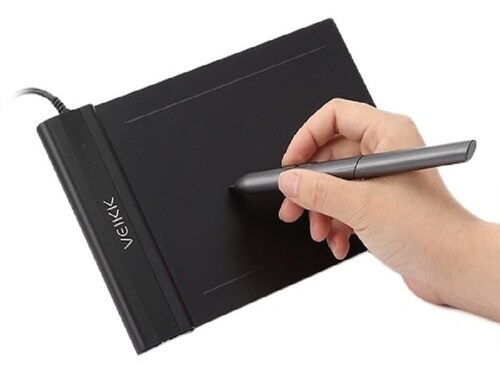 Tableta Tablet Dibujo Dibujar Digital Digitalizadora Grafica Color Negro