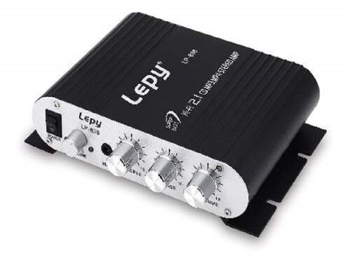 Lepy Lp   838 Amplificador Accesorio Audio Estereo Color Negro