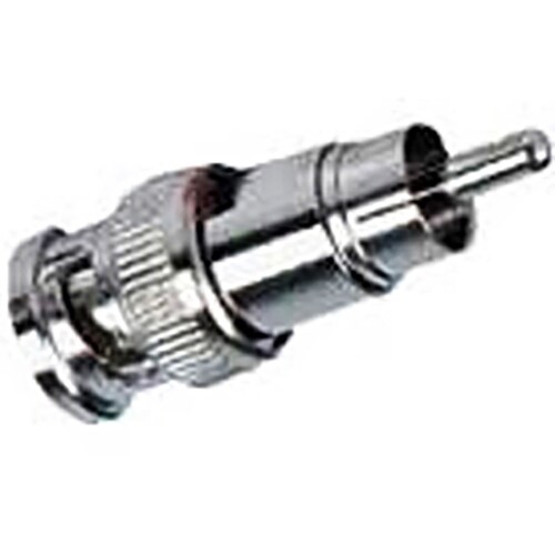 Conector Bnc Macho A Rca Macho Video Cctv Siames Coaxial