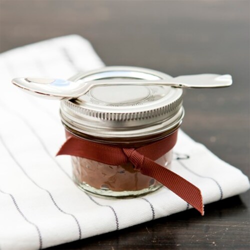 12 Frasco Vidrio Tapa Mason Jar Quilted Boca Regular Transparente 4oz/113ml Ball