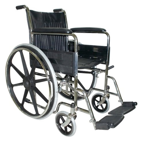 Silla De Ruedas Mobicare Cromado Alta Resistencia ECG15.