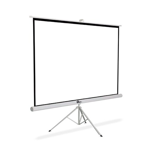 PANTALLA PROYECCIÓN CON TRIPIE QIAN DIBAN, 100", BLANCO MATE (QPD-69602)