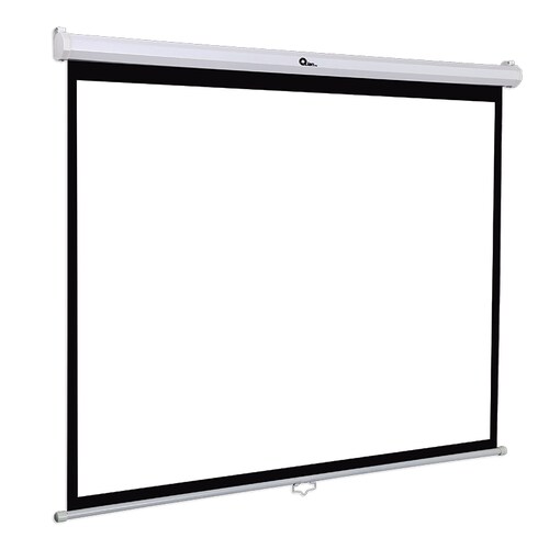 PANTALLA PROYECCIÓN MANUAL QIAN GUDIN, 100" BLANCO MATE (QPG-69502)