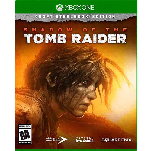 Xbox One Juego Shadow Of The Tomb Raider Croft Steelbook Edition
