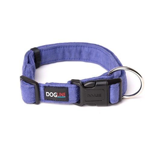 Collar Perro Microfibra Dogline Chico.