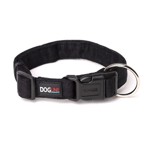 Collar Perro Microfibra Dogline Chico.