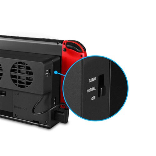 Nintendo Switch Potente Ventilador Enfriador