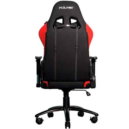 Silla Gamer KULTEC Serie X2 Ergonómica Vinipiel Reclinable Rojo 