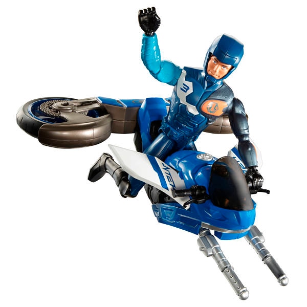 Muneco de accion Max Steel mototransformacion Mattel modelo W8375