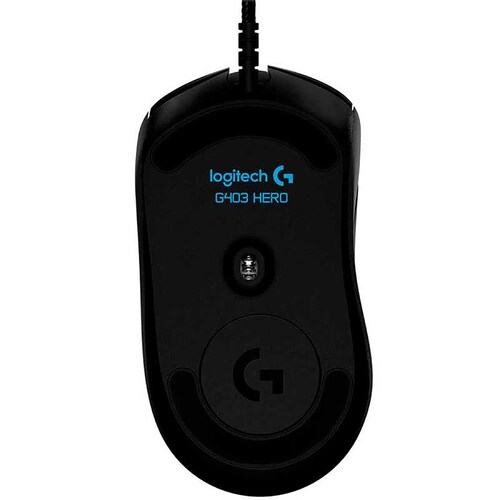 Mouse Gamer LOGITECH G G403 Hero RGB 6 botones Alámbrico USB 910-005631 