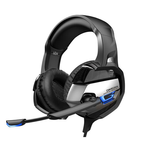 PS4 / Xbox One / PC Headset Micrófono Audí­fono Profesional ONIKUMA (Negro)