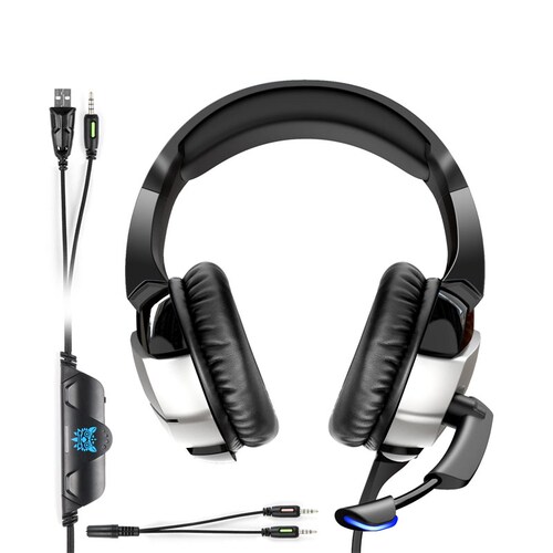 PS4 / Xbox One / PC Headset Micrófono Audí­fono Profesional ONIKUMA (Negro)
