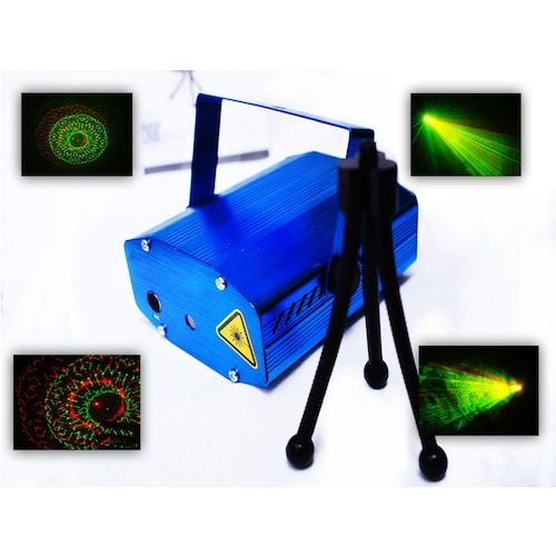 Increible mini laser bicolor con efectos 3D colores ROJO Y VERDE