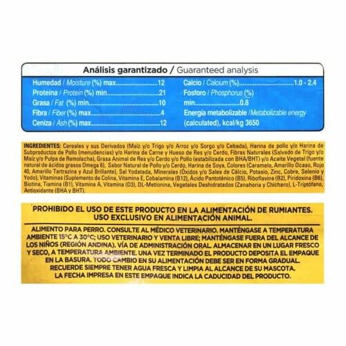 Alimento para Perro Pedigree Adulto 21 kg