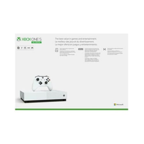 Consola Microsoft Xbox One S - Consola (1 TB), color blanco