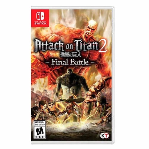 Nintendo Switch Juego Attack On Titan 2 Final Battle