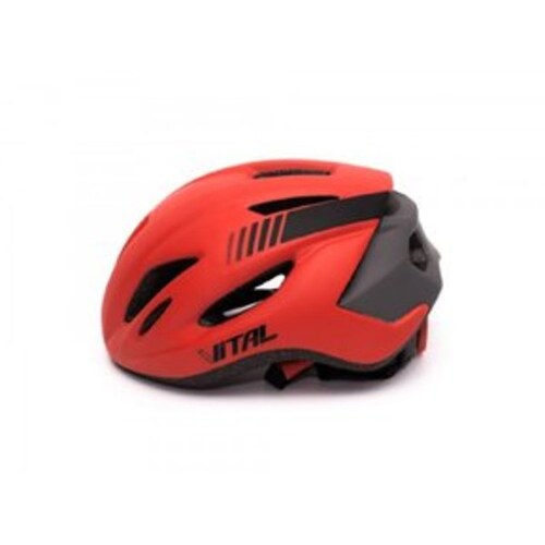 CASCO VITAL 418914 ROJO T-MEDIANA, 215GR. 8 VENTILACION, EPS 418914