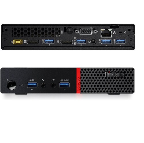CPU Lenovo ThinkCentre M700 Tiny Intel Core i3-6400  4 GB RAM 500 GB HDD NO DVD Equipo Clase B, Reacondicionado