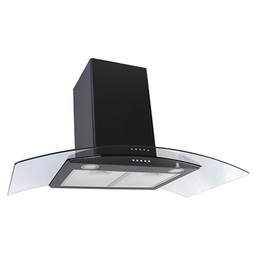 COMBO CON CAMPANA CC-90-BLACK Y PARRILLA DE GAS 5Q-TM-87 SUPRA VERONA DE ACERO INOXIDABLE