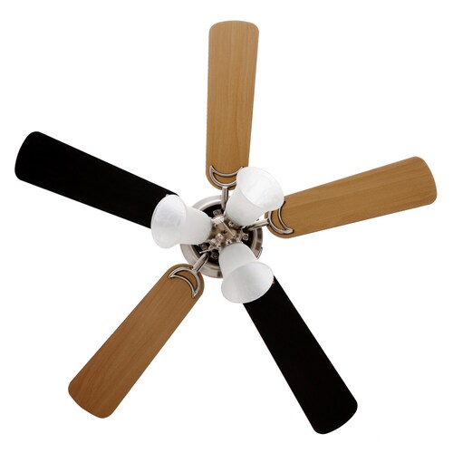 Masterfan Oporto Plafón 42" Satinado Ventilador de Techo con Luz